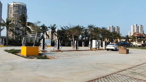 海南文昌高隆灣公交充電站
